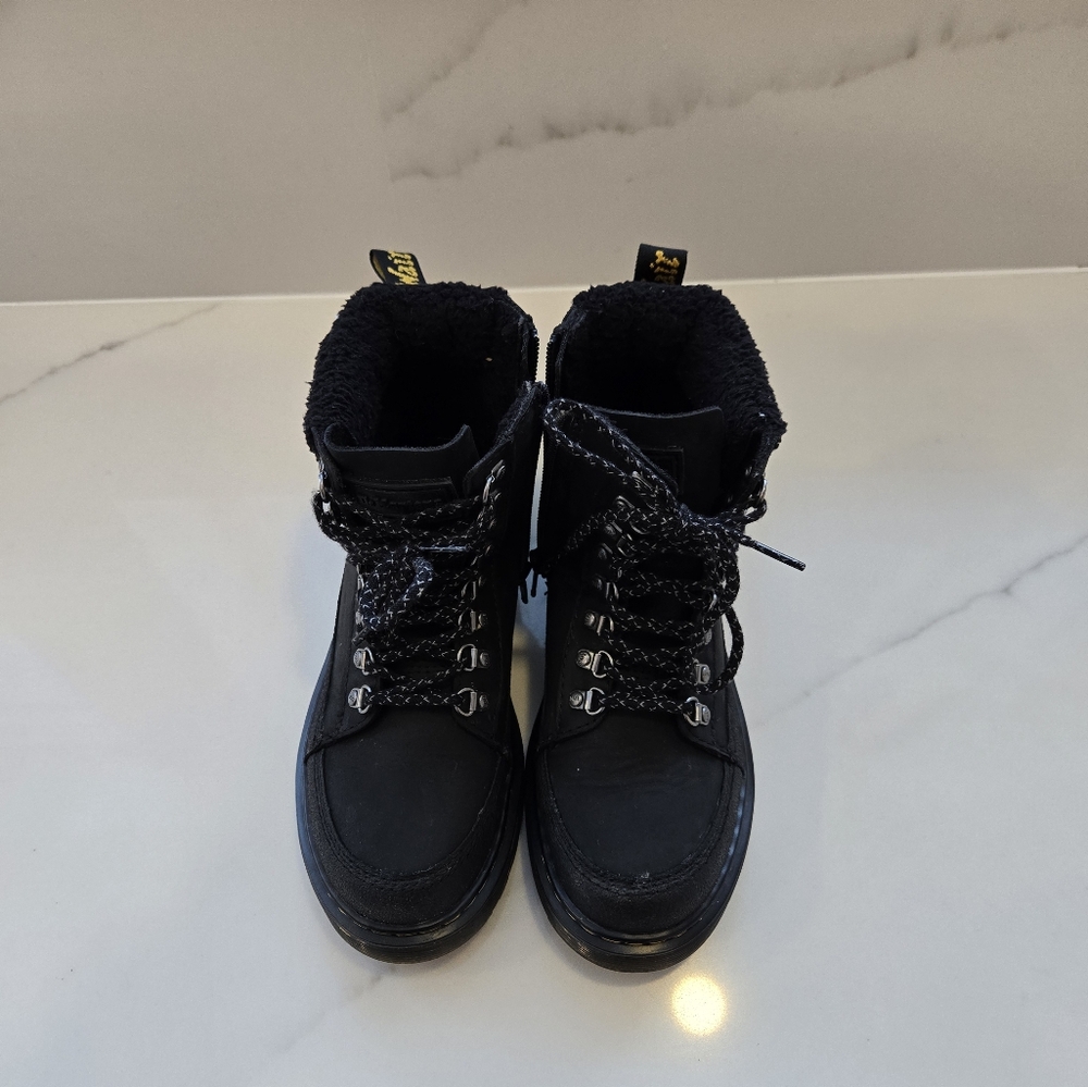Black Dr. MARTENS kids size 3 - Picture 2 of 12